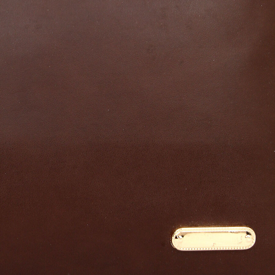 Women's Brown Polyurethane Tote Bag, , large image number null