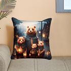 Black Polyester Cushion, , small image number null