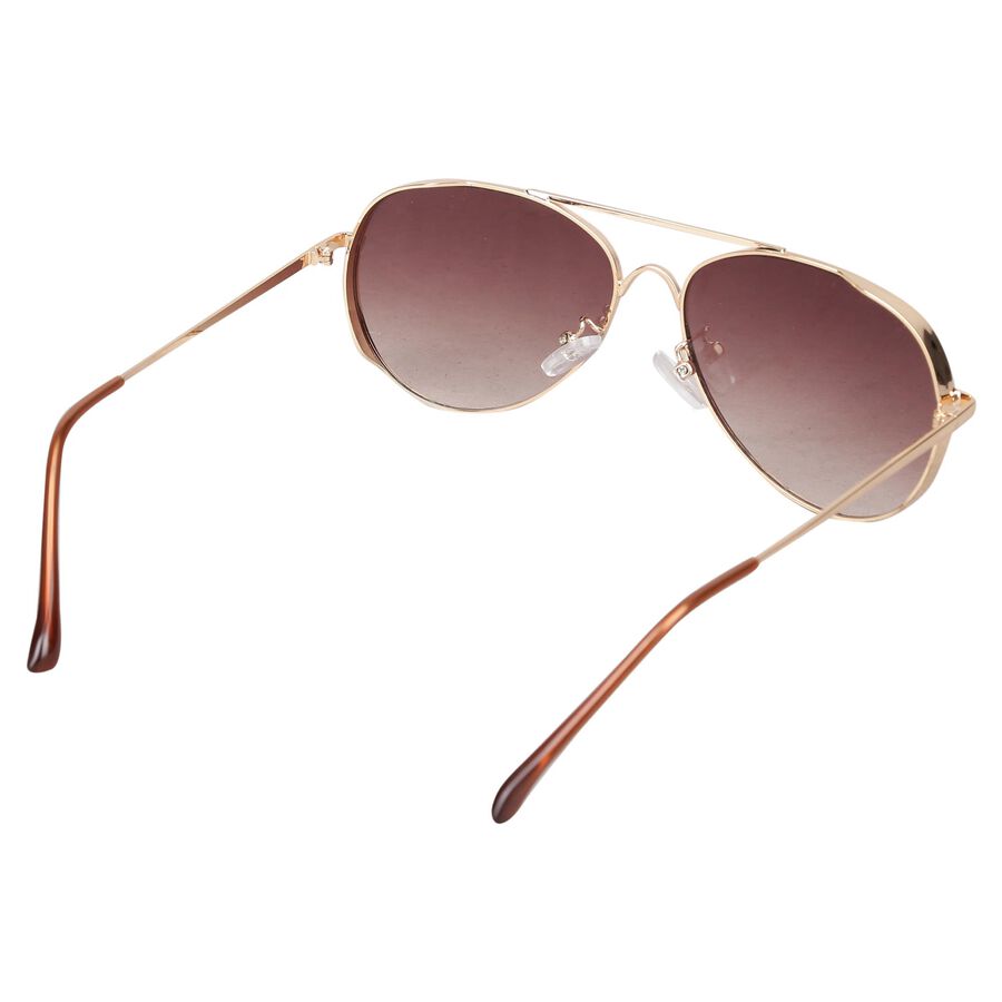 Women's Metal Gradient Aviator/Pilot Sunglasses, , large image number null