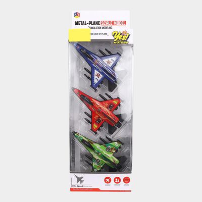 Kid's Plastic Plane Set of 3