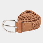 Women's Brown Nylon And Polyester Belt, , small image number null