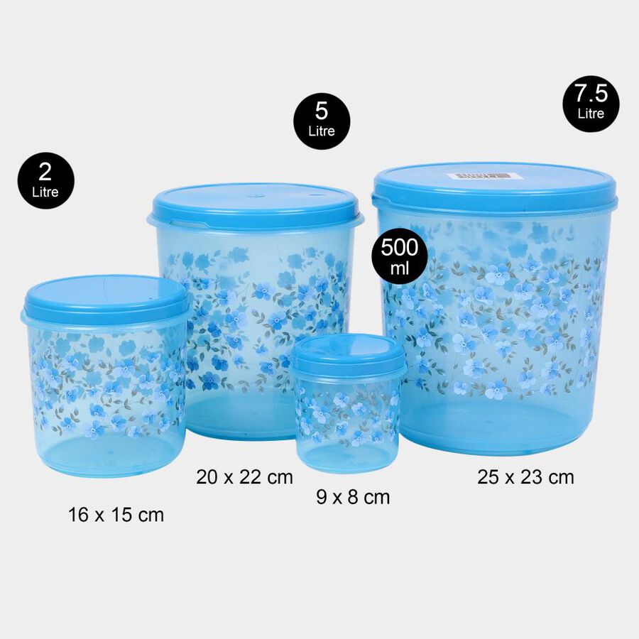 Plastic Container Set of 4, , large image number null