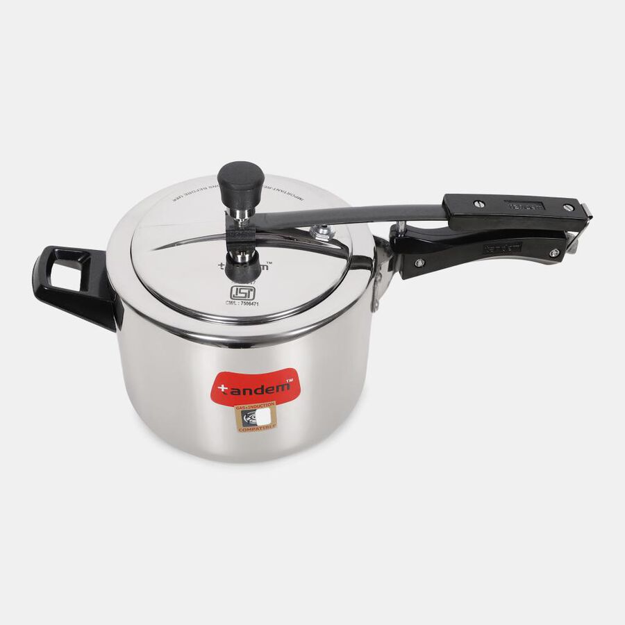 5 L Steel Pressure Cooker, , large image number null