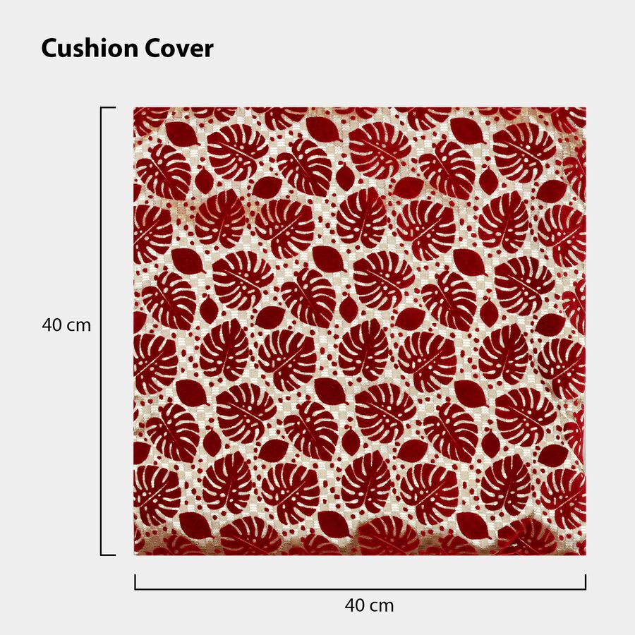 Jacquard Microfiber Cushion Cover, , large image number null
