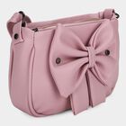 Woman's Pink Polyurethane Bag, , small