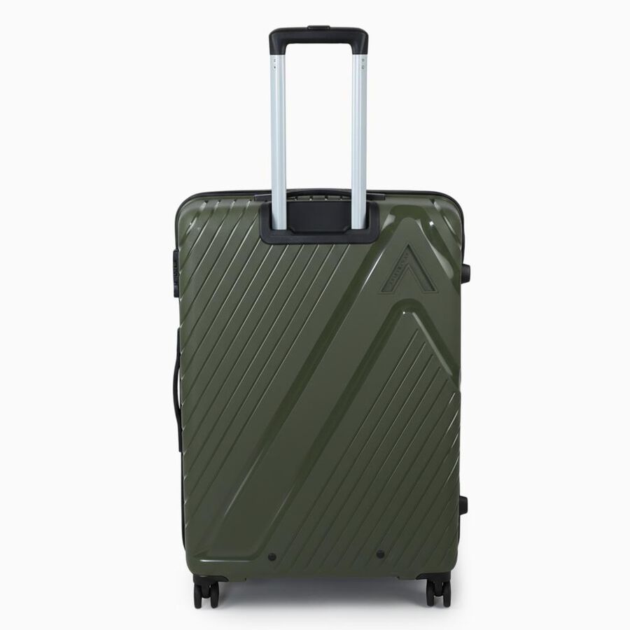 8 Wheel Light Green Polypropylene Trolley,Set of 3, , large