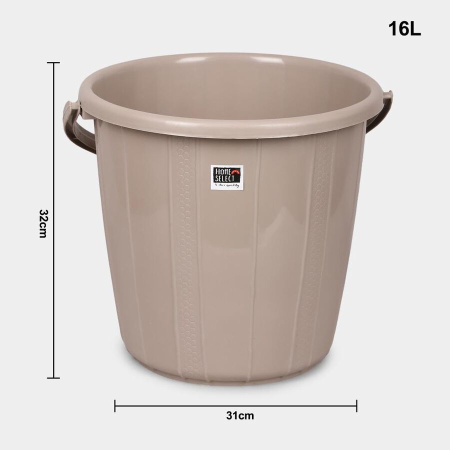 16L Plastic Bucket, , large image number null