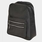 Women's Plain Polyurethane Backpack, , small image number null