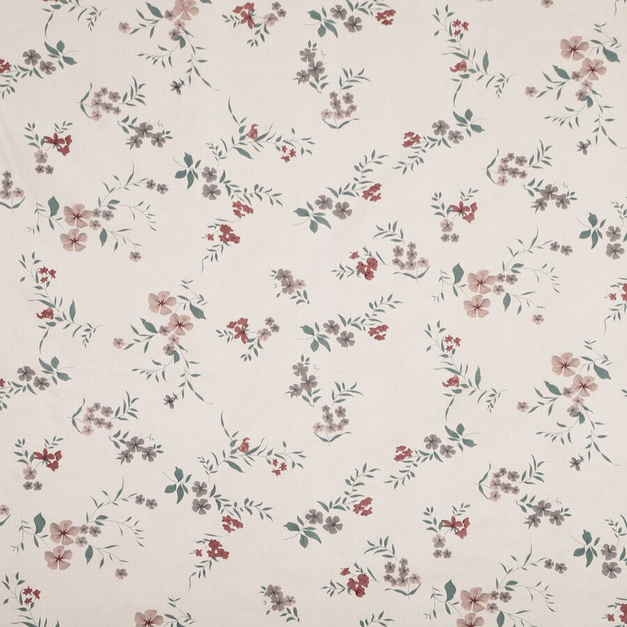 120 GSM White Polyester Double Bedsheet, , large image number null