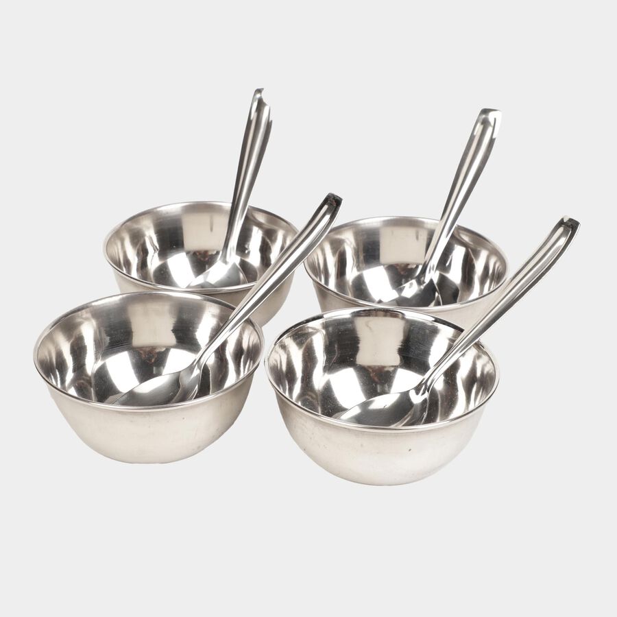 16 Pcs. Steel Dinner Set, , large image number null