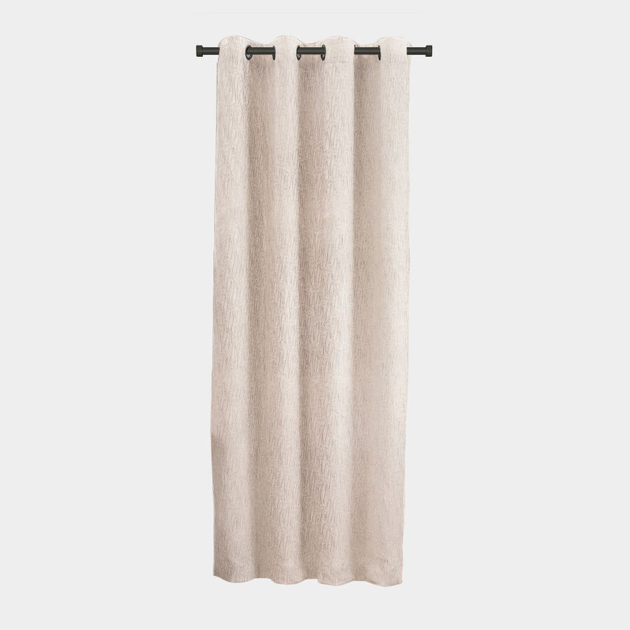 5ft. Off White Polyester Curtain, , large
