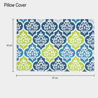 Blue Polyester Pillow Cover, , small