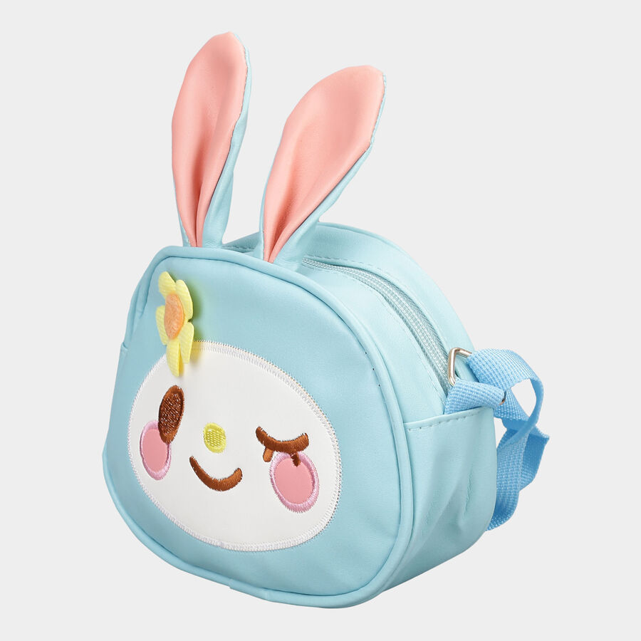 Kid's Blue Polyurethane Bag, , large image number null