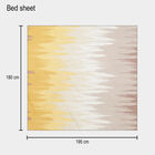 120 GSM Brown Microfiber Double Bedsheet, , small image number null