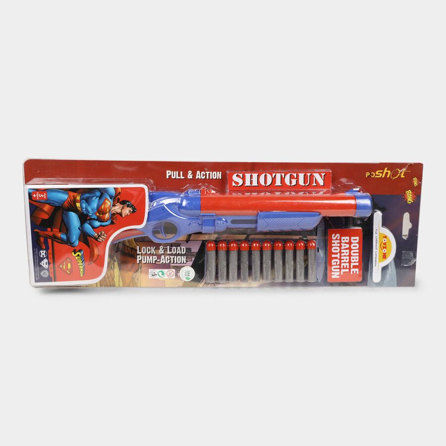 Kid's Superman Double Action Toy Gun, , large image number null