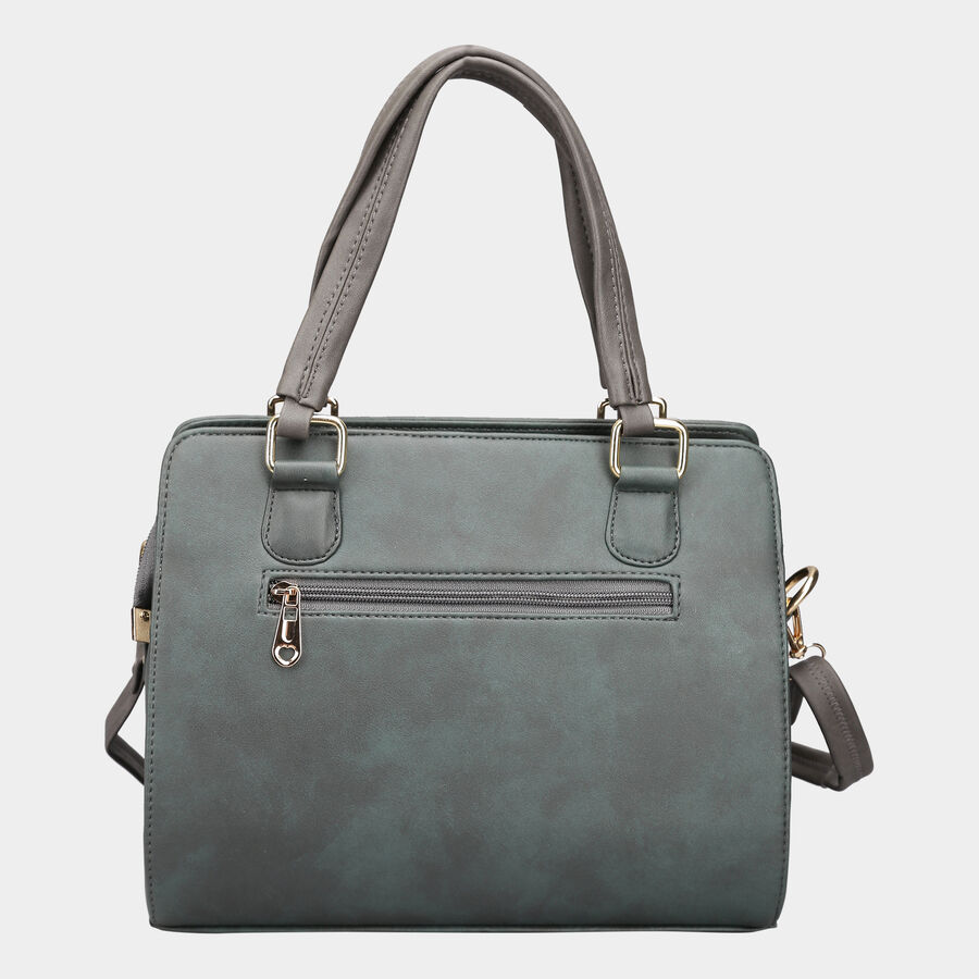 Women's Peacock Polyurethane Tote Bag, , large image number null