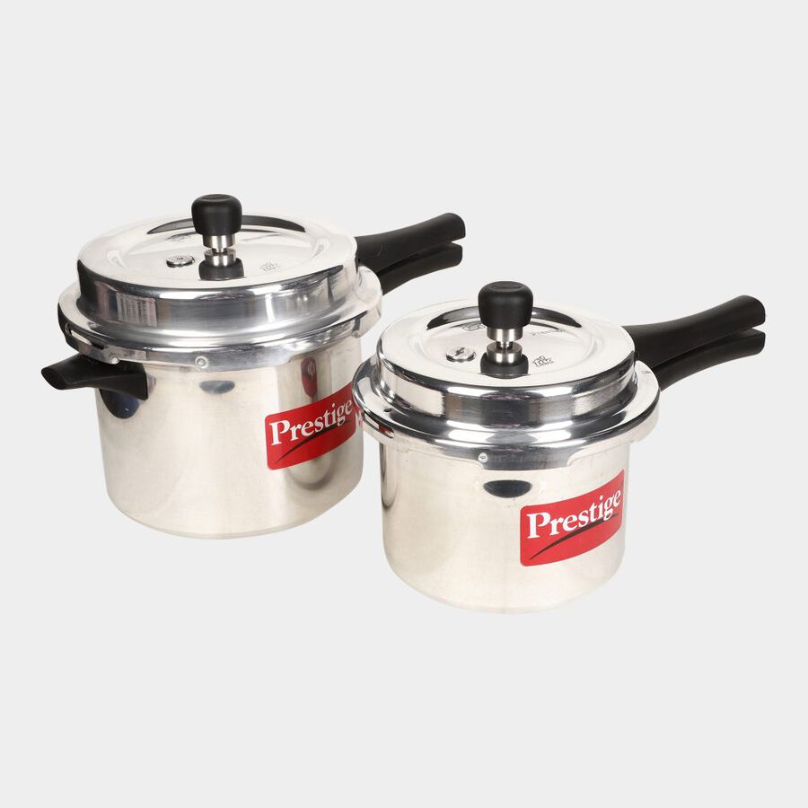 3 L, 5 L Virgin Aluminum Pressure Cooker, , large image number null