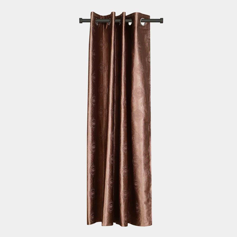 5ft. Brown Window Curtain, , large image number null