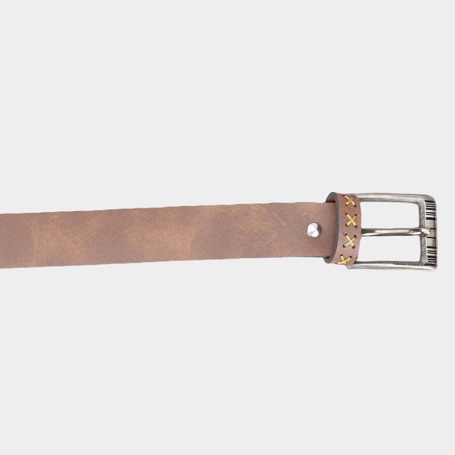 Men's Polyurethane Casual Belt, Size 40, Braided/Weaving, , large image number null