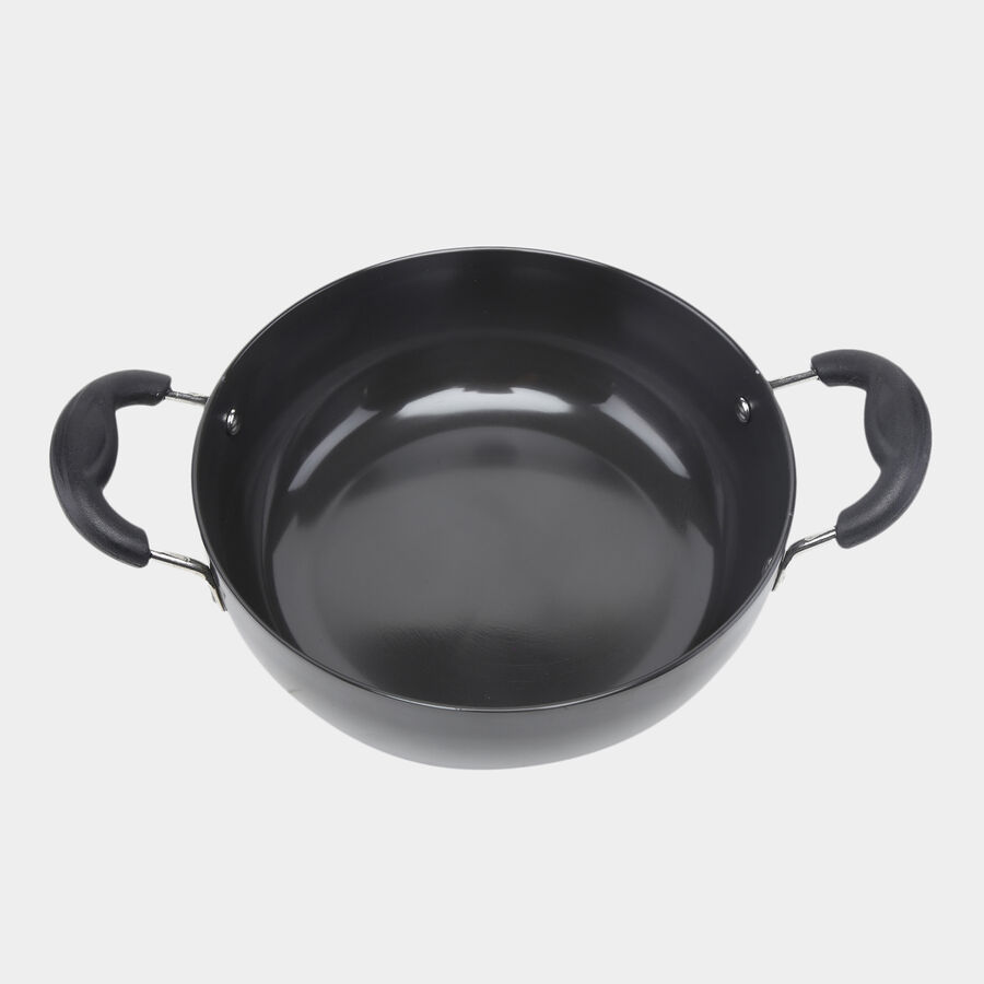 Hard Anodized Non Stick Kadhai - 22cm (2.5L), , large image number null