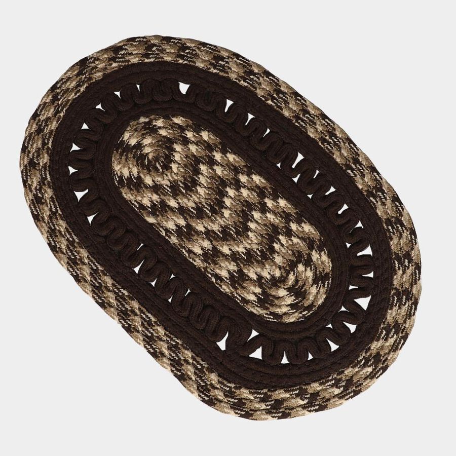 Brown Polyester Rug, , large image number null