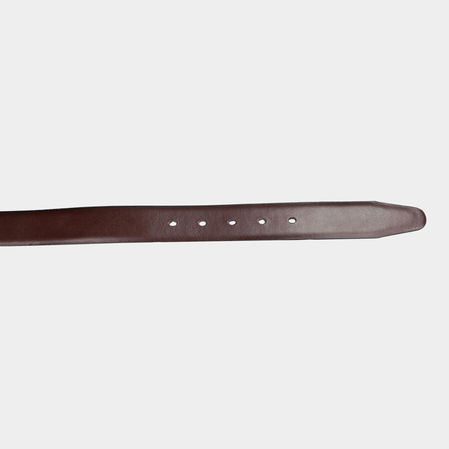 Men's Black Polyurethane Formal Belt, , large image number null