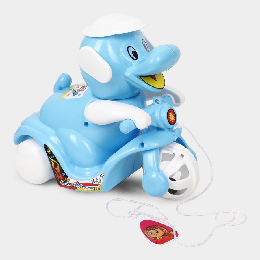 Pull Along Donald Scooty Toy, , large image number null