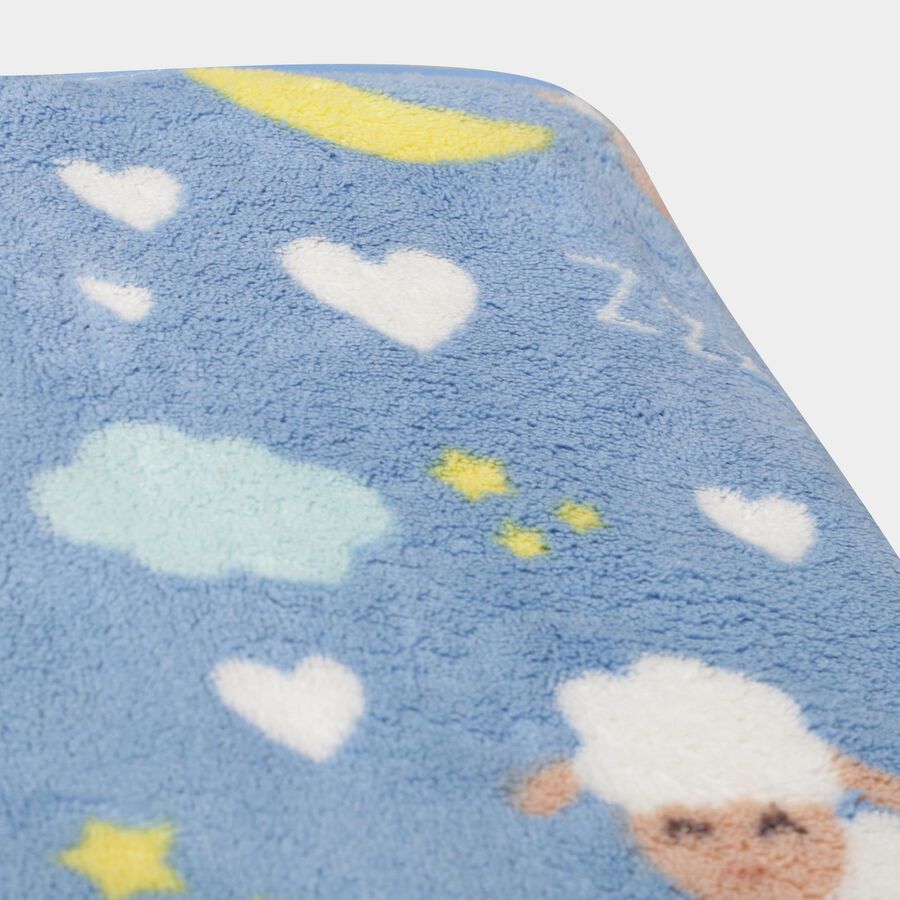 280 GSM Blue Microfiber Baby Towel, , large image number null