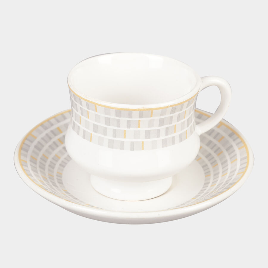 150 ml Stoneware Cup & Saucer Set, , large image number null