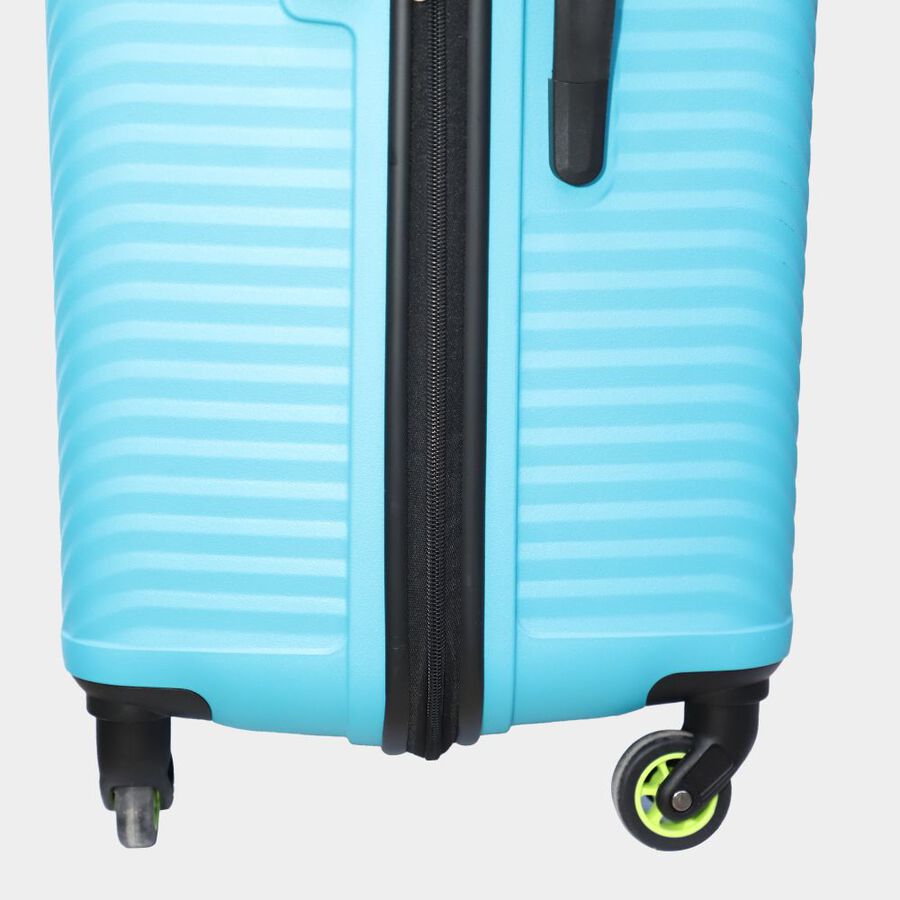 4-Wheel Cyan PVC Matee Hard Case Trolley, Large, , large image number null