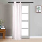 7ft. White Microfiber Door Curtain, , small image number null