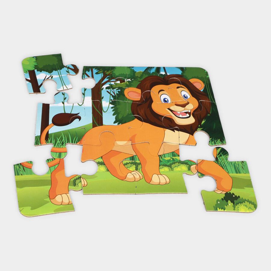 Wild Animals Jigsaw Puzzleset of 3, , large image number null