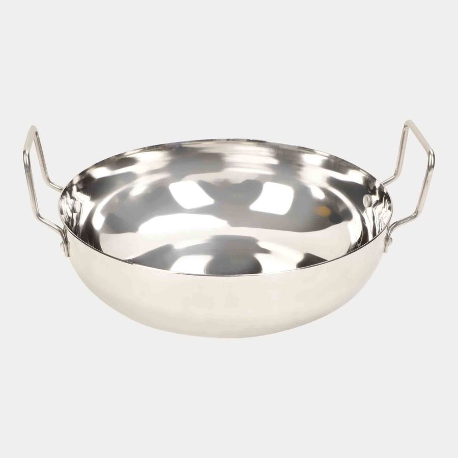 2.5L Steel Kadhai -Induction Compatible, , large image number null