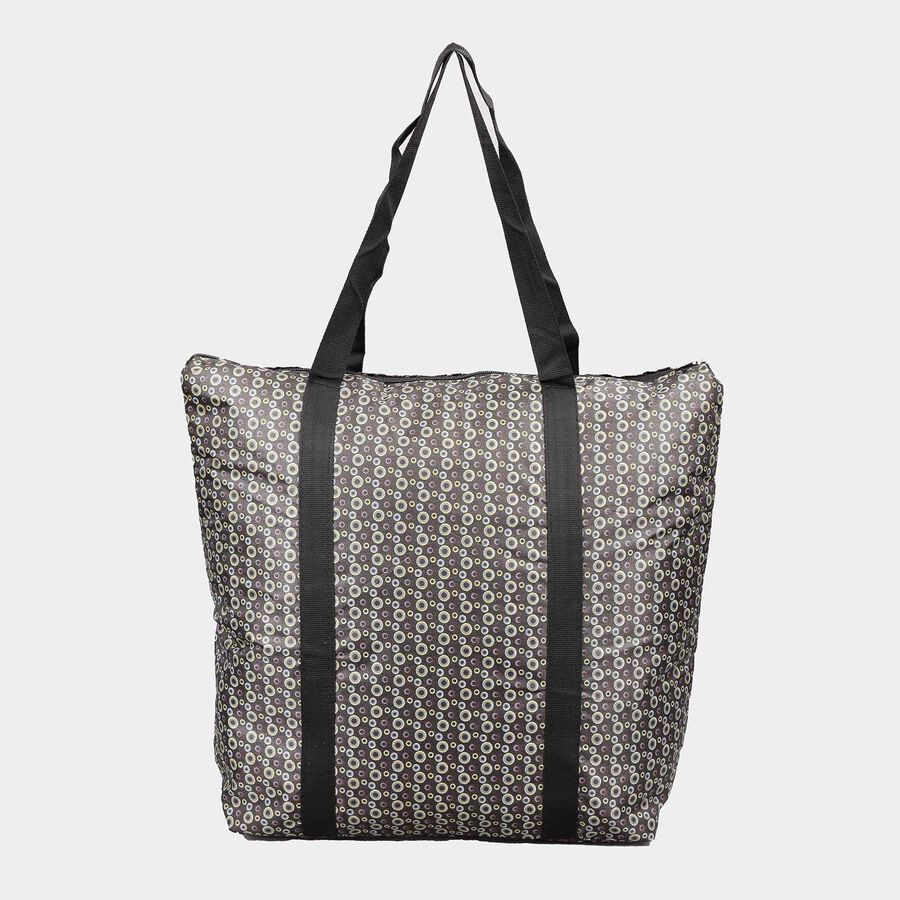 Brown Fabric-Polyester Bag, , large image number null