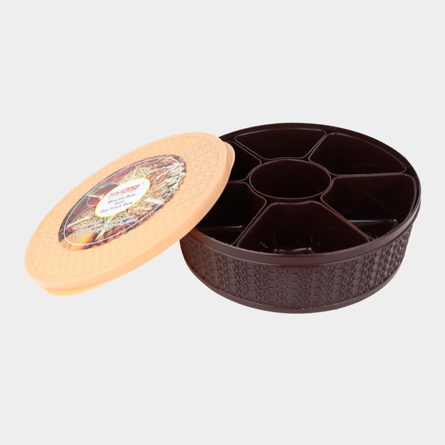 600 ml Plastic Masala Box, , large image number null
