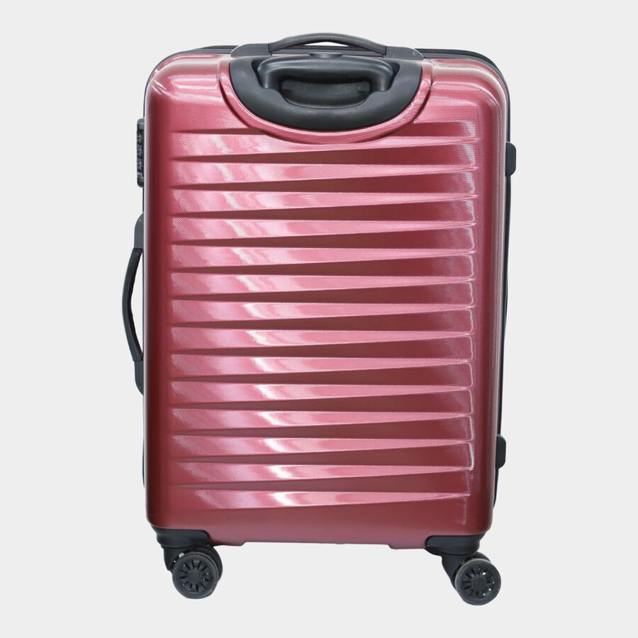8-Wheel Wine PVC Matee Hard Case Trolley, Medium, , large image number null