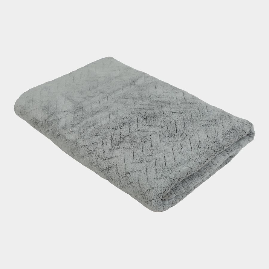 320 GSM Green Microfiber Bath Towel, , large image number null