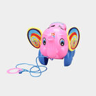Plastic Pull Along Elephant, , small image number null