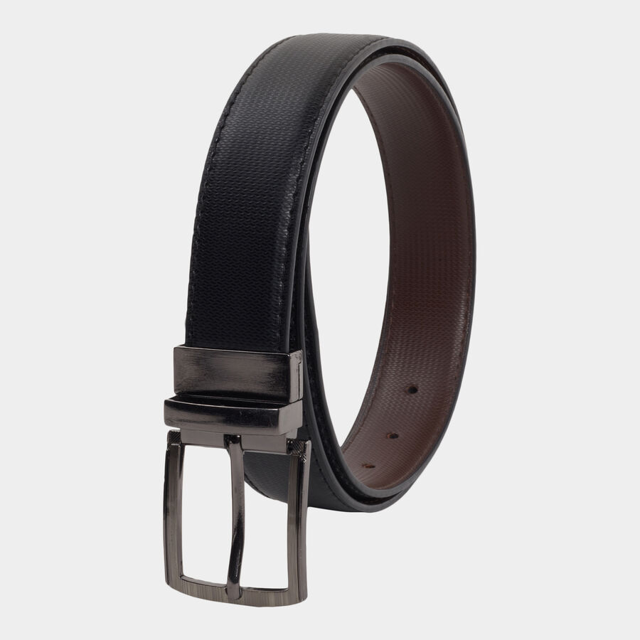 Men Formal Black Belt (36 in.), , large image number null