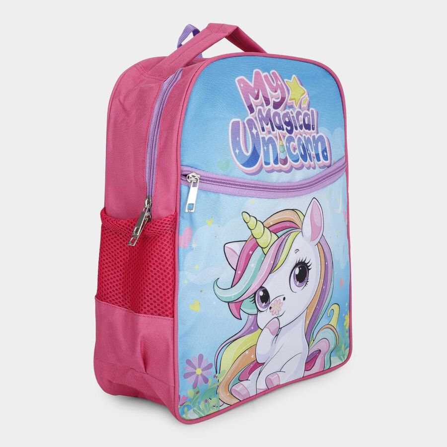 Kid's Pink Fabric Bag, , large