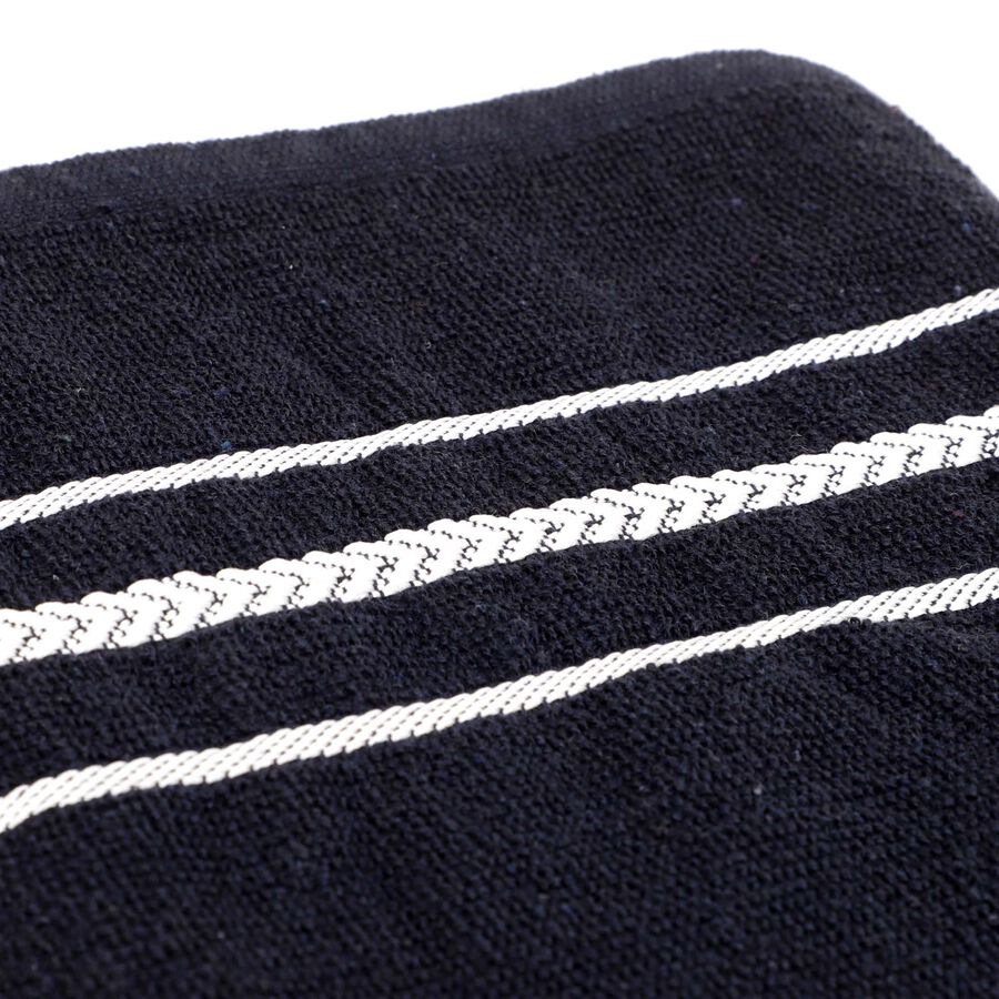 250 GSM Blue Cotton Blend Bath Towel, , large image number null