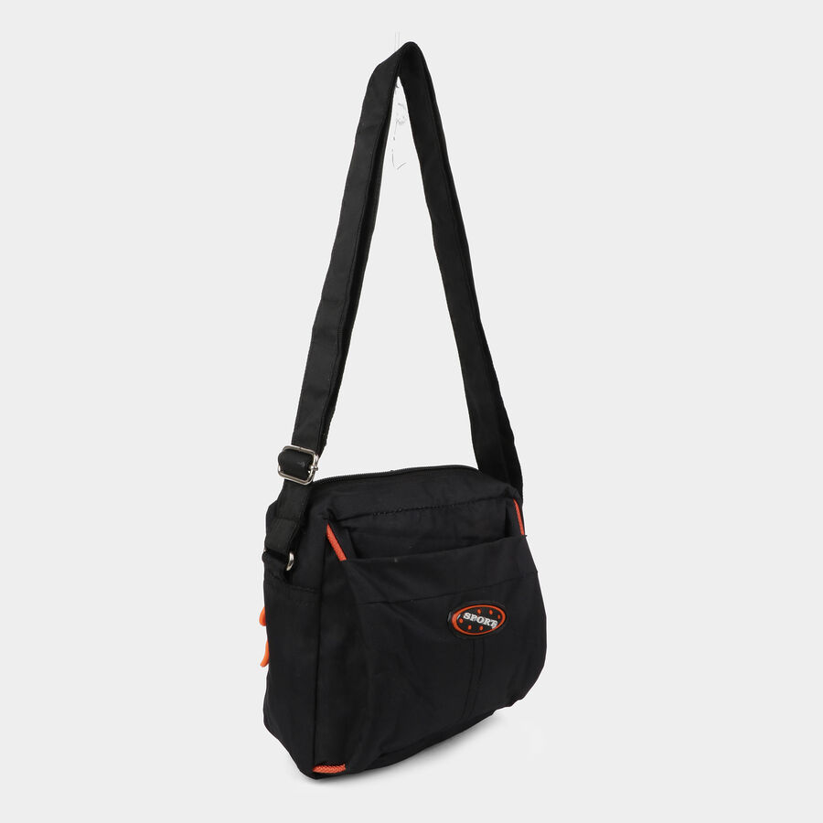 Men's Polyurethane Sling Bag, , large image number null
