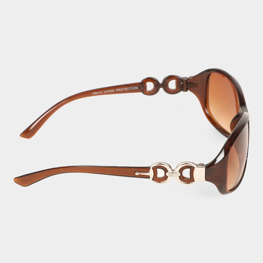 Women's Plastic Gradient Oval Sunglasses, , large image number null