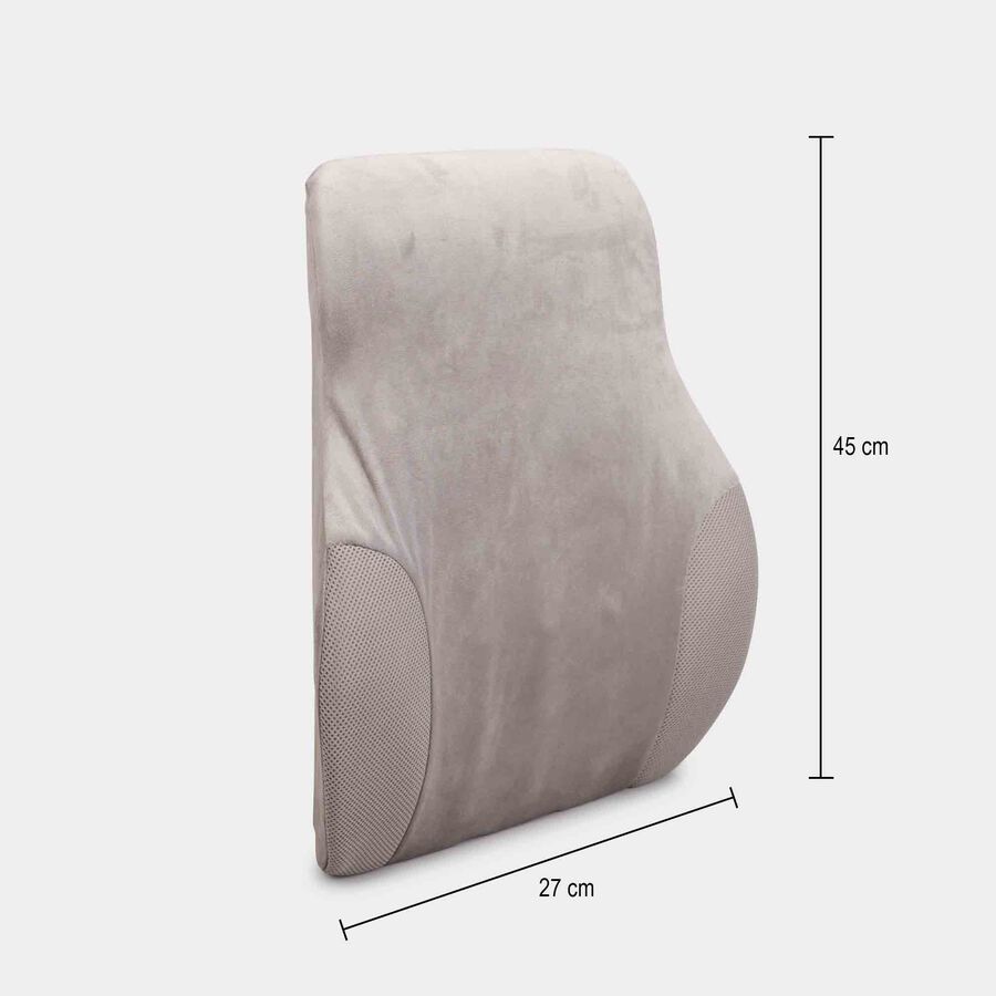 Grey Microfiber Cushion, , large image number null
