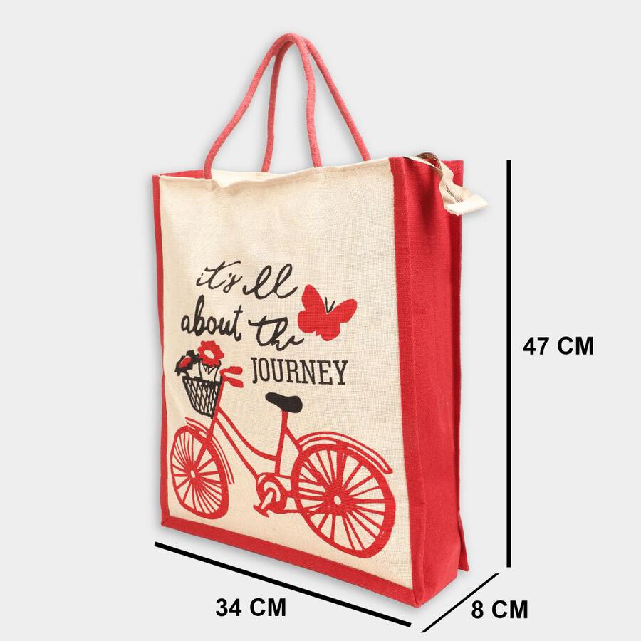 Beige Jute Bag, , large image number null