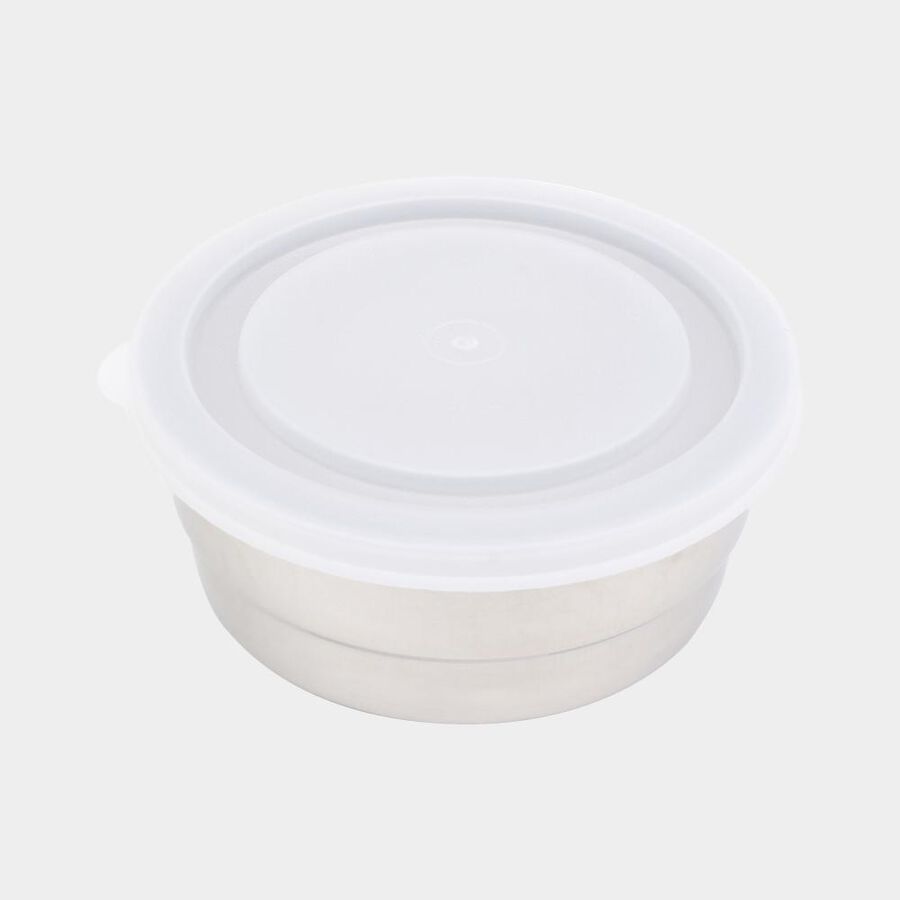Steel Lunch Box, 2 Containers and Bag, , large image number null