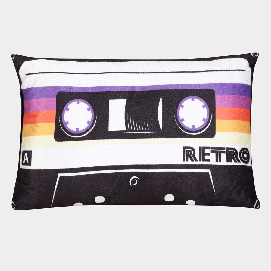 Multicolour Microfiber Cushion, , large image number null