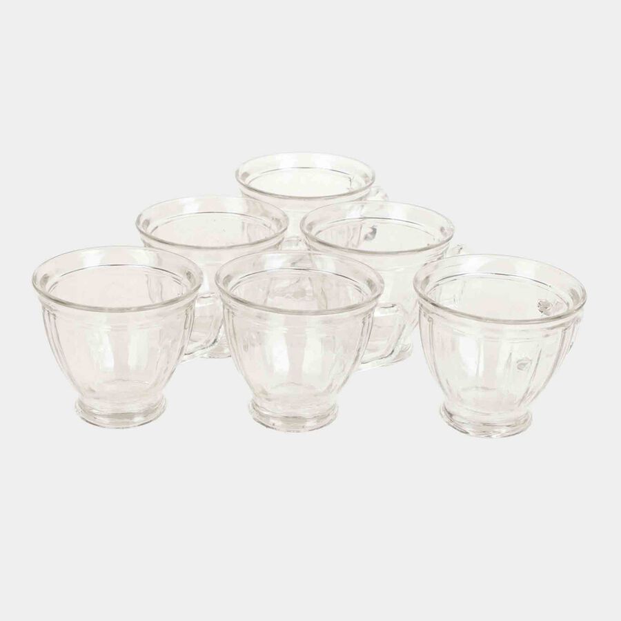 250 ml Glass Mug Set of 6, , large image number null