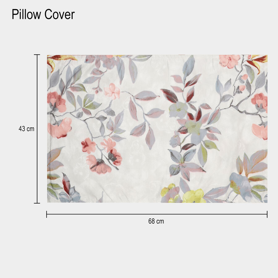 120 GSM White Polyester Double Bedsheet, , large image number null