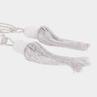 Grey Microfiber Tieback Rope, , small image number null